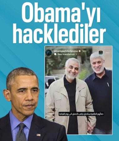 Obama'nın başkanlığı dönemindeki resmi hesabı hacklendi