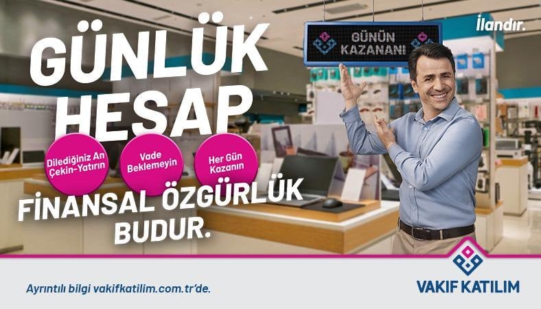 Vakıf Katılım Günlük Hesap İmaj