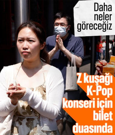 Tayvan'da gençler, BTS konserine bilet bulabilmek için toplu dua etti