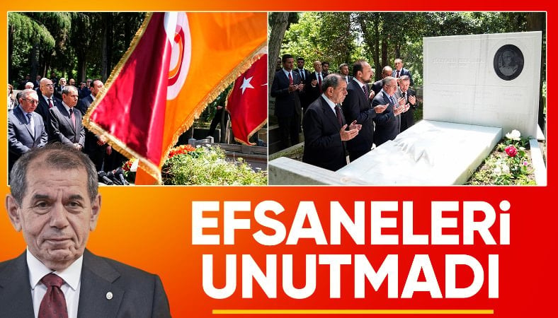 Dursun Özbek, Ali Sami Yen ve Süleyman Seba'nın kabrini ziyaret etti