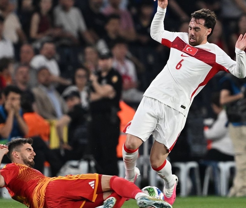 IFAB'ın yeni kuralı Türkiye - Kuzey Makedonya maçında uygulandı