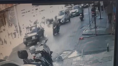 İstanbul'da hatalı sollama kaza getirdi