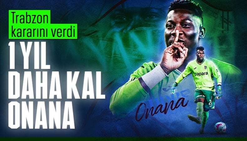 Trabzonspor'dan Andre Onana hamlesi