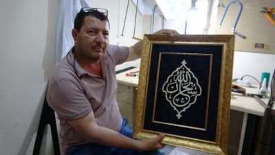 Mersin'de kızının ödeviyle başlayan yolculuk, sanat ustalığına dönüştü