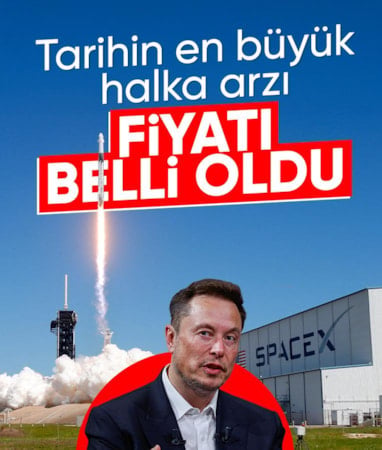 SpaceX'te halka arz fiyatı belli oluyor