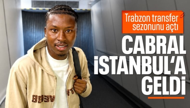 Sidny Cabral, Trabzonspor için İstanbul'da