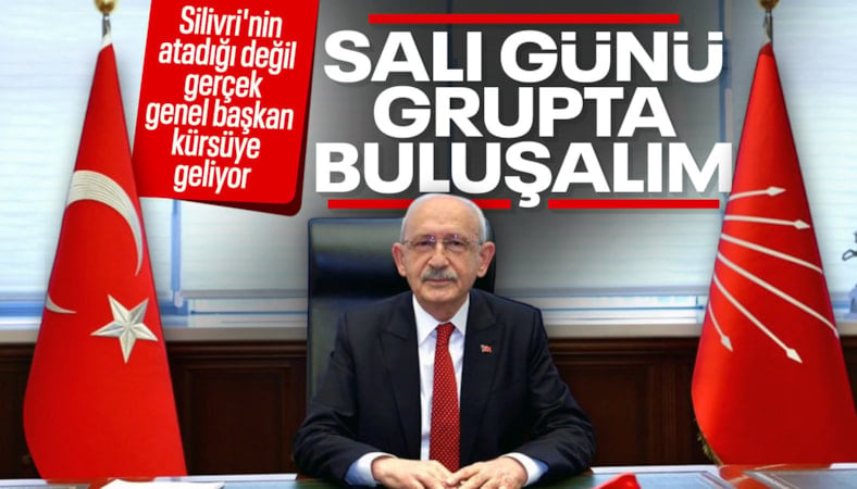 Salı günü grup toplantısında konuşacak