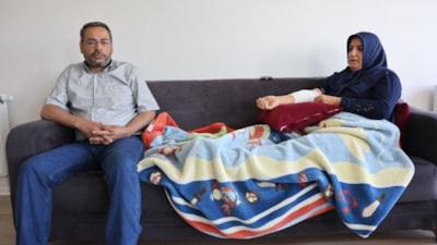 Elazığ’da başıboş köpek saldırısına uğrayan kadın, o anları anlattı