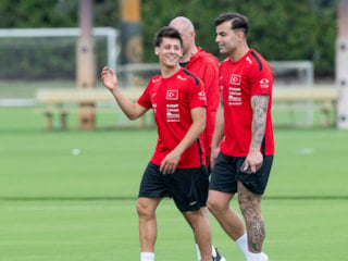 A Milli Futbol Takımı Miami'deki ilk antrenmanını yaptı