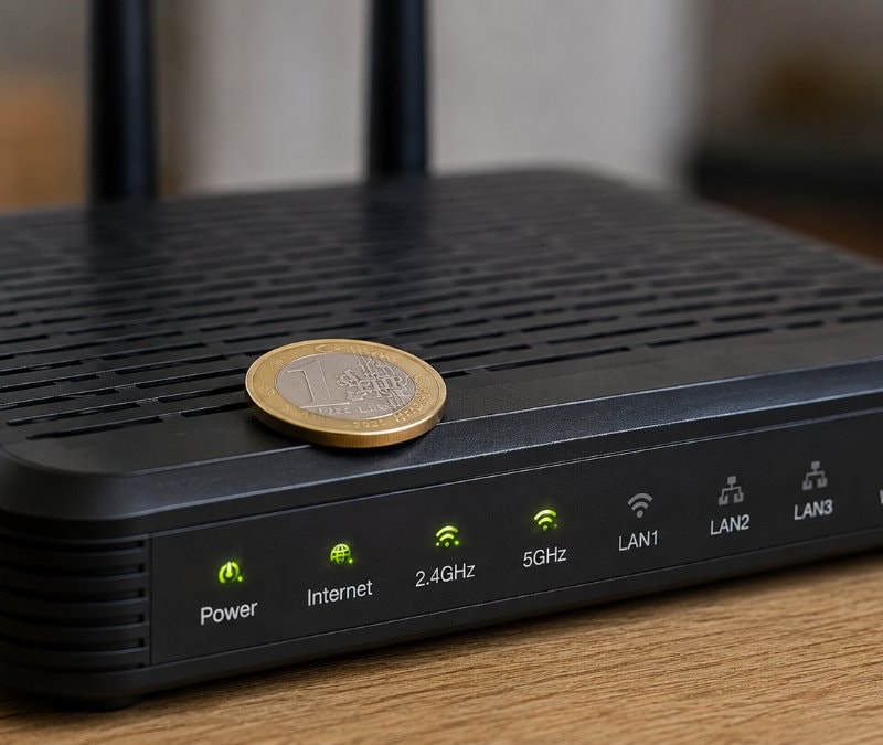 İnterneti hızlandırdığı iddiasıyla deniyorlar: Wi-fi Router'ın üstüne para koymanın sırrı