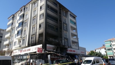 Malatya'da AVM'de yangın