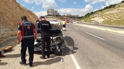 Adıyaman'da trafik kazası: 3 yaralı