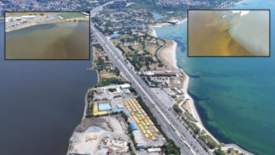 İstanbul'da korkutan görüntüler: İki farklı silüet aynı karede