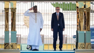 Cumhurbaşkanı Erdoğan, Nijer Cumhurbaşkanı'nı Beştepe'de ağırladı