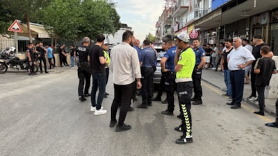 Aydın'da bıçaklı kavga: 1'i polis 5 yaralı
