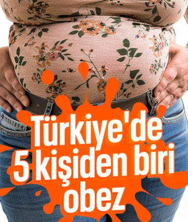 Türkiye'de obez bireylerin oranı yüzde 21,8 oldu