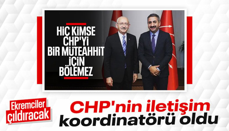 CHP'de iletişim koordinatörü Ali Haydar Fırat oldu