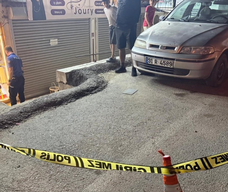 Hatay'da iş yerine silahlı saldırıda 1 kişi yaralandı