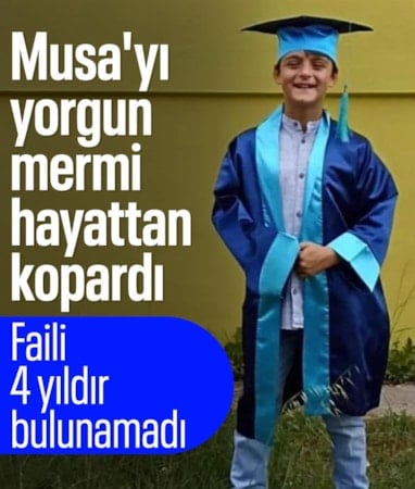 Kocaeli'de yorgun mermi ile öldürülen Musa'nın katli bulunamadı