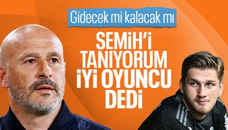 Vincenzo Italiano'dan Semih Kılıçsoy açıklaması