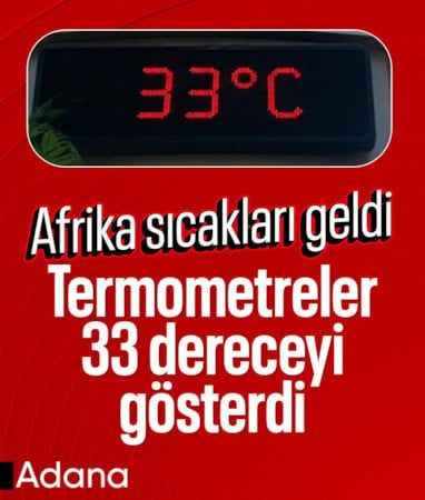 Adana'da aşırı sıcaklar vatandaşlara zor anlar yaşattı