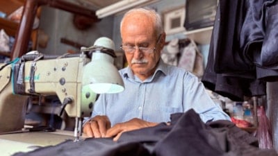 Çorum'da kumaşa işlenen 59 yıllık hayat: 71 yaşında hala tezgah başında