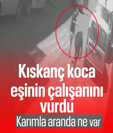 'Karımla aranda ne var' dedi eşinin çalışanını vurdu: Kovalamaca sonucu gözaltına alındı.