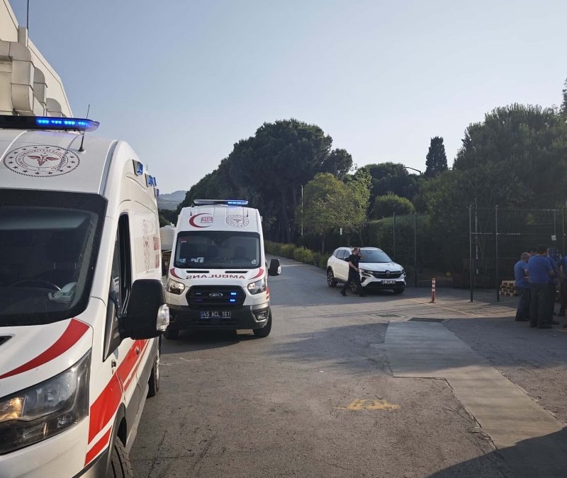 Manisa'da döküm makinesine sıkışan işçi hayatını kaybetti