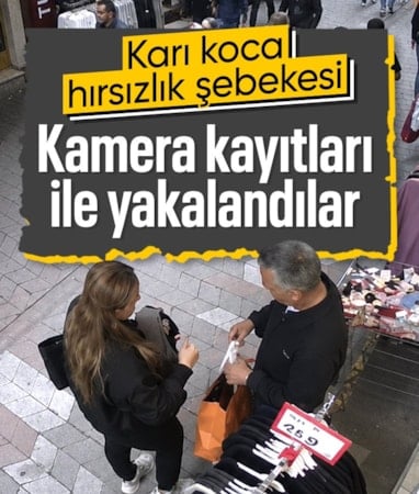 Samsun'da giyim mağazalarını soyan karı koca yakalandı