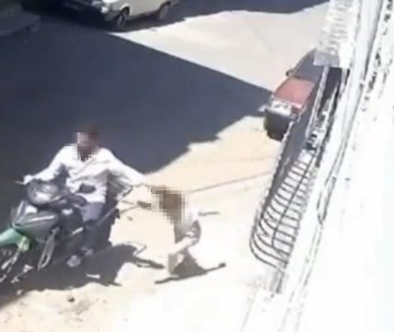 Gaziantep'te kızını saçından sürükleyen babanın 12 suç kaydı