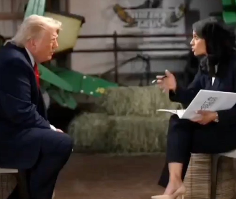 Trump, NBC News sunucusuna hakaret etti: Ya ahlaksızsın ya d