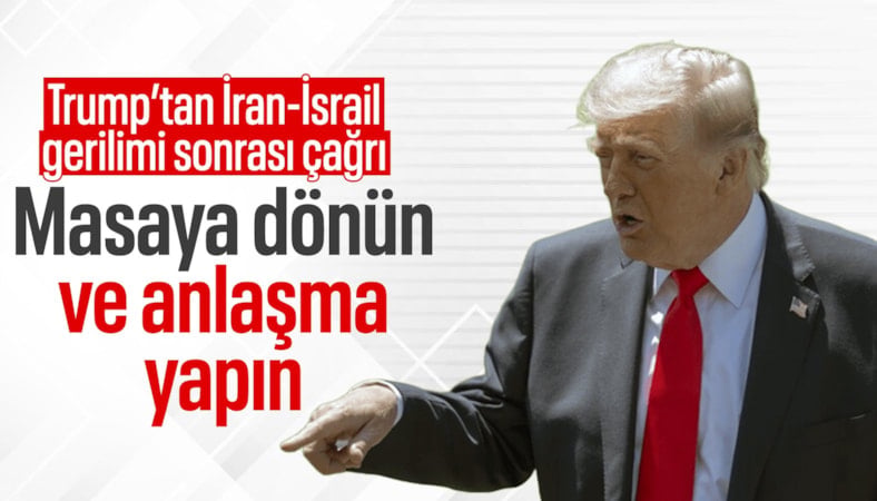 Trump’tan İran’a:Füzelerinizi fırlattınız artık masaya dönün