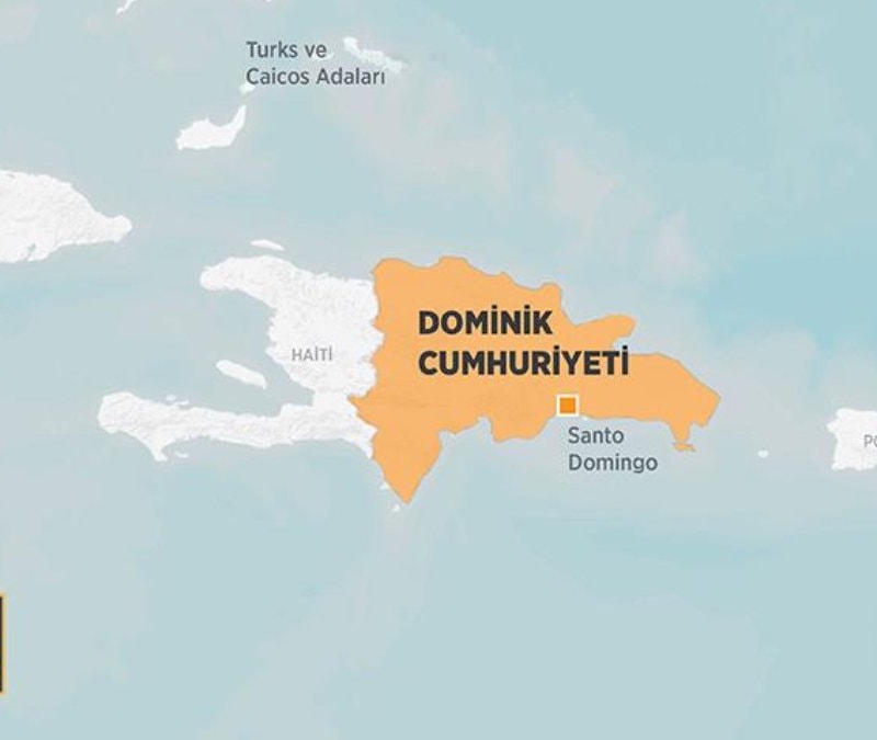 Dominik Cumhuriyeti'nde motoru arızalanan jet düştü