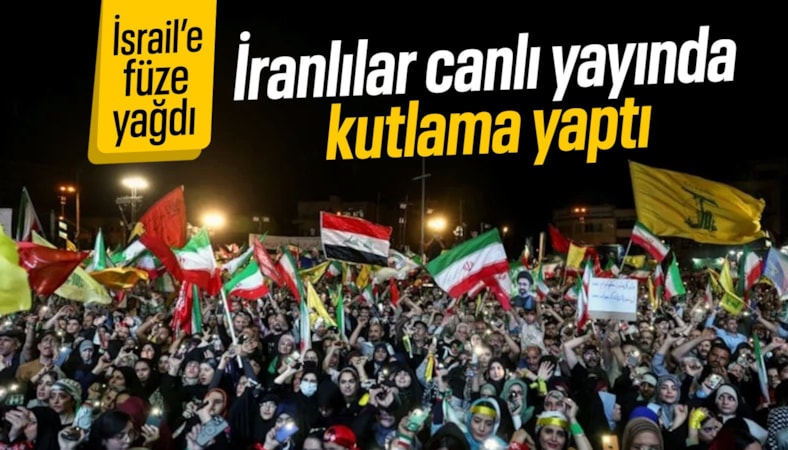 İran'dan İsrail'e füze saldırısı: Sirenler çaldı
