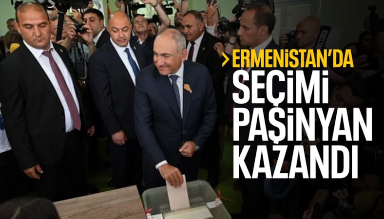 Ermenistan seçimlerinde Paşinyan zaferini ilan etti