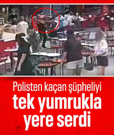 Muğla'da polisten kaçan şüpheliyi vatandaş yere serdi