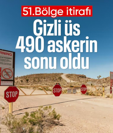 ABD'de askerlerden 51. Bölge itirafı: Gizli üs 490 askerin sonu oldu