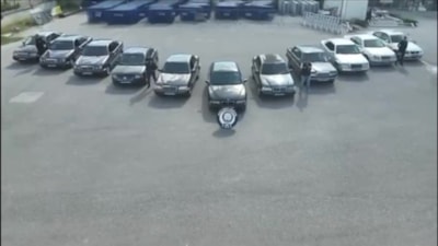 Denizli'de kazalı lüks araçları 'change' işlemiyle piyasaya süren şebeke çökertildi