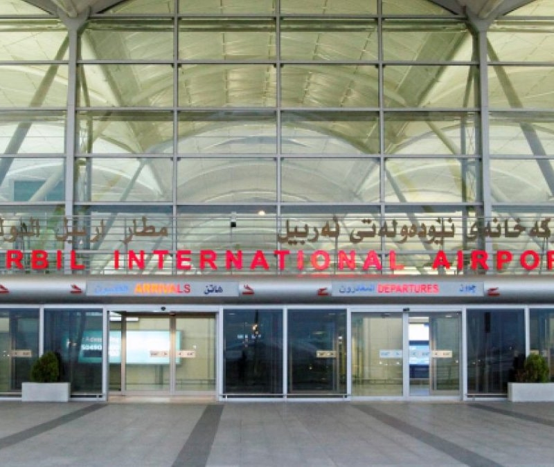 Erbil'de uçuşlar durduruldu