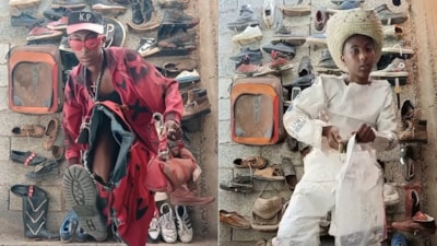 Atıklardan kıyafetler tasarladı, 6 milyon takipçisi oldu: Afrikalı Kalu Putik'e bakın