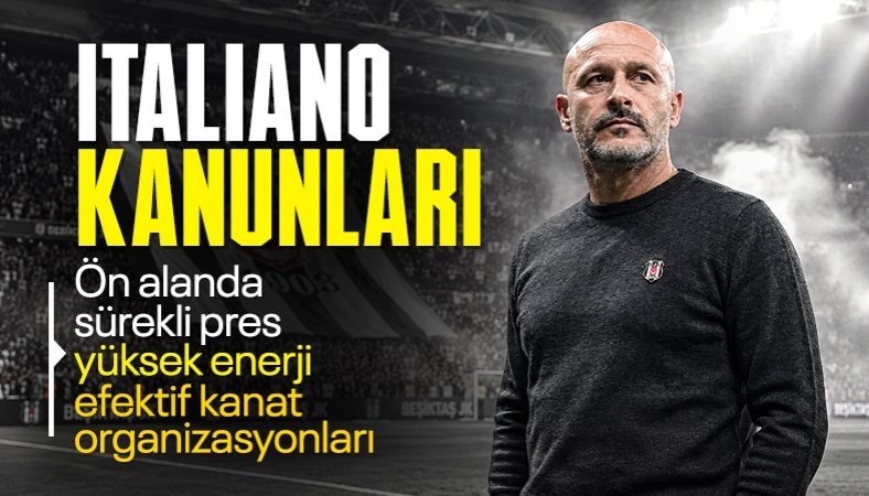 Beşiktaş'ta Vincenzo Italiano kriterleri