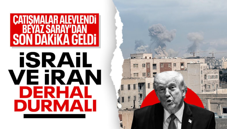 İsrail ve İran derhal durmalı