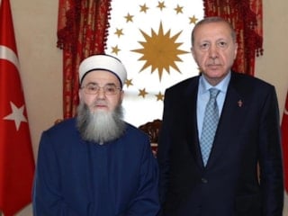 Cumhurbaşkanı Erdoğan, Cübbeli Ahmet'i kabul etti