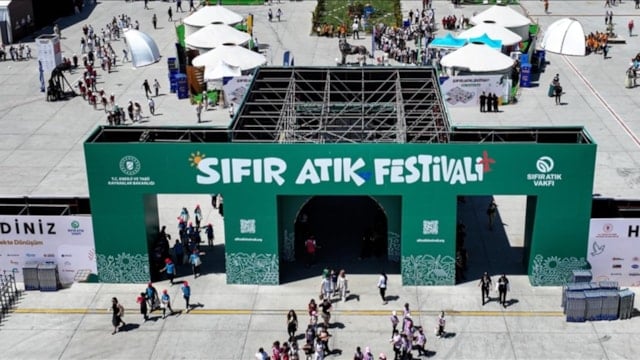 Sıfır Atık Festivali'nin enerji ihtiyacı yenilenebilir kaynaktan karşılandı