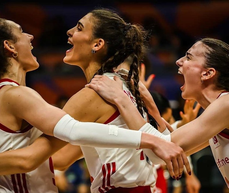 A Milli Kadın Voleybol Takımı, VNL'in ilk etabında 11. oldu