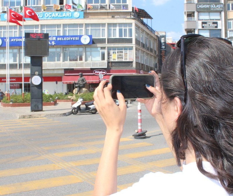 Aydın'da termometreler 42 dereceyi gösterdi