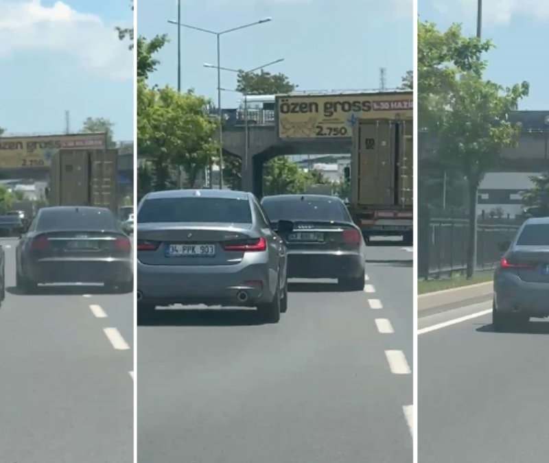 Bursa'da trafikte tehlikeli hareketler yapan sürüc