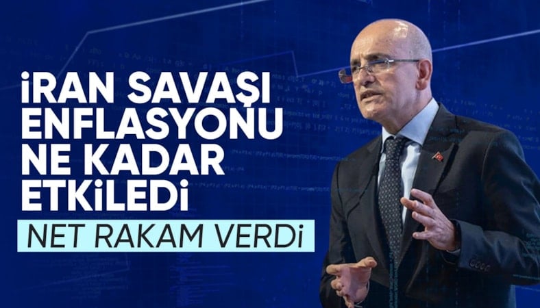 Mehmet Şimşek: Savaşın enflasyonist etkisi 5 puan