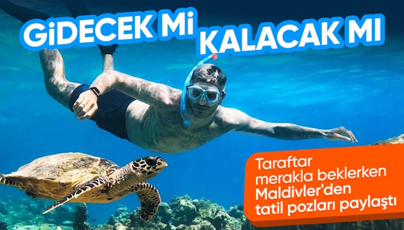 Mauro Icardi, Maldivler tatilinden paylaşım yaptı
