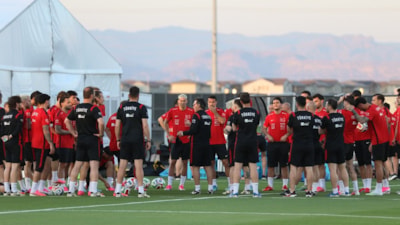 A Milli Futbol Takımı, Arizona'daki ilk idmanını taraftara açık yaptı